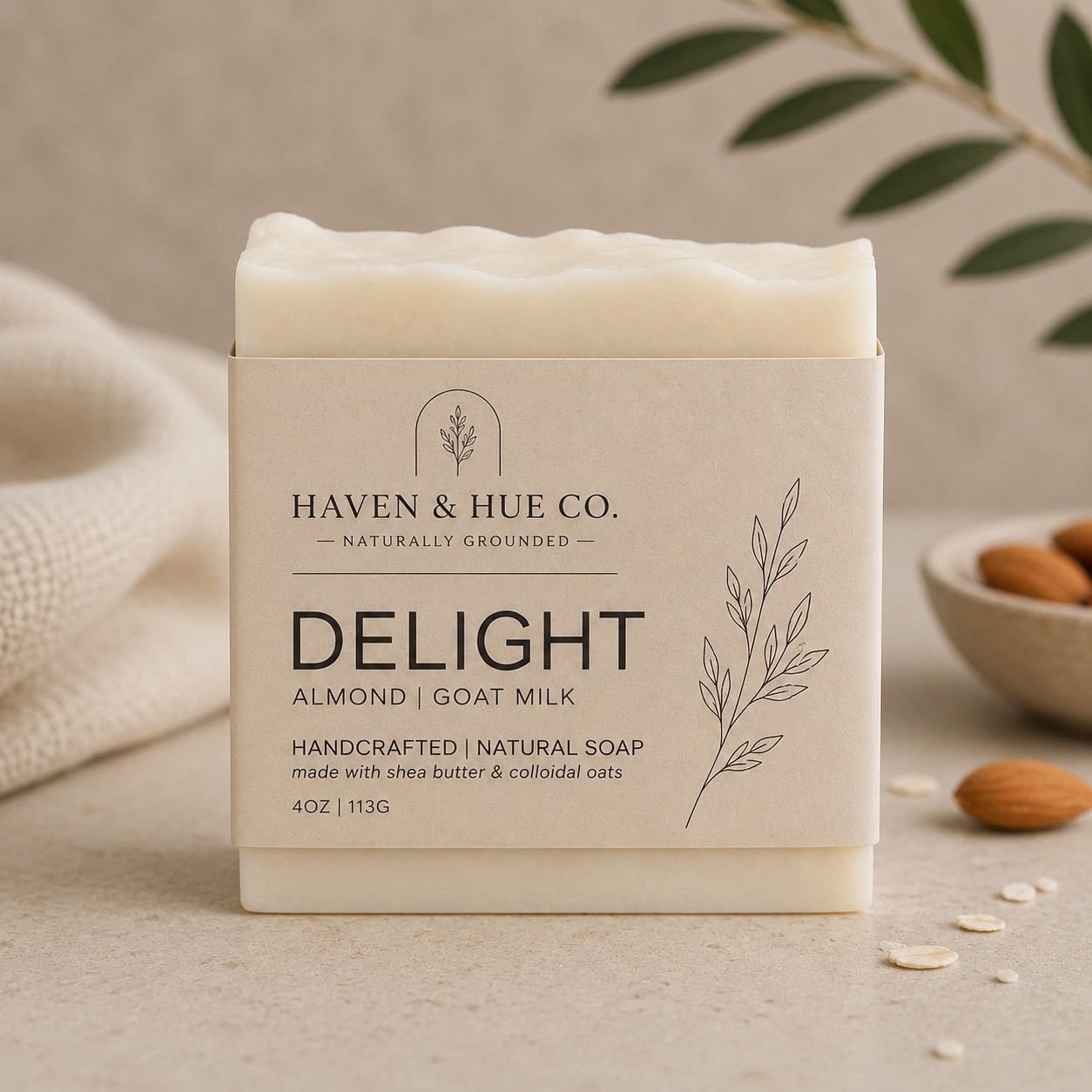 DELIGHT - Almond | Goat Milk