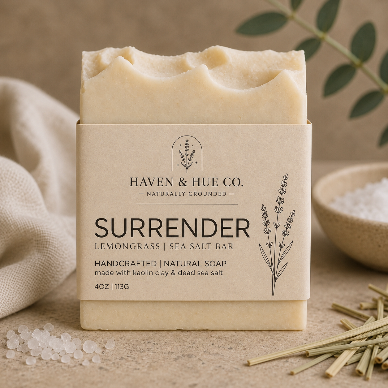 SURRENDER - Lemongrass | Sea Salt Bar